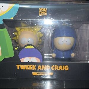 Tweek and Craig Vinyl Figures - Blue and Yellow